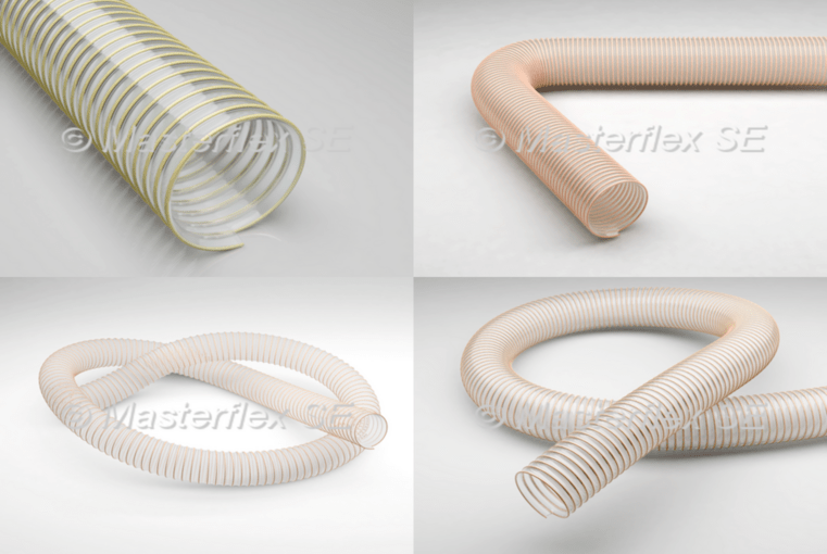 Thermoplastic industrial   hoses